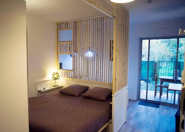 Appartement T1bis avec jardinet au calme