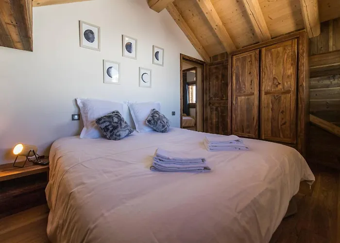 ODYSSEE A201 Vaste appartement en vieux bois sur les pistes, vue panoramique