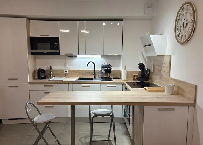 Appartement climatisé avec jardin 4 personnes