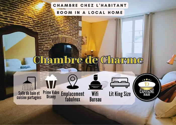Chambre Privée Chez l'Habitant Confort Charme Hypercentre