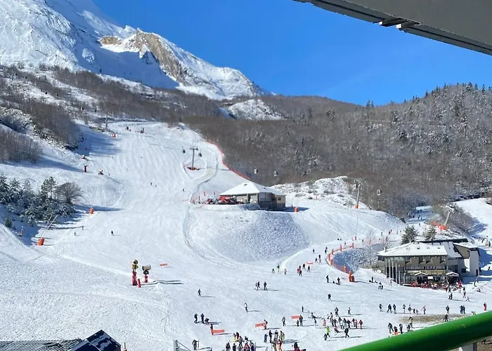 Le Skidoux 2*, au pied des pistes, vue montagne
