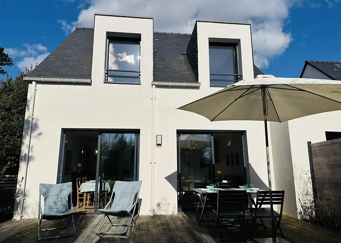 Ty Kerbihan, confortable maison au calme, 200m plage