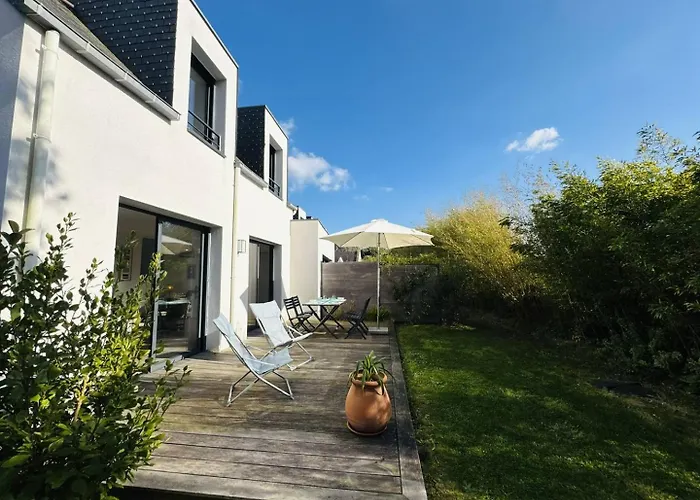 Ty Kerbihan, confortable maison au calme, 200m plage