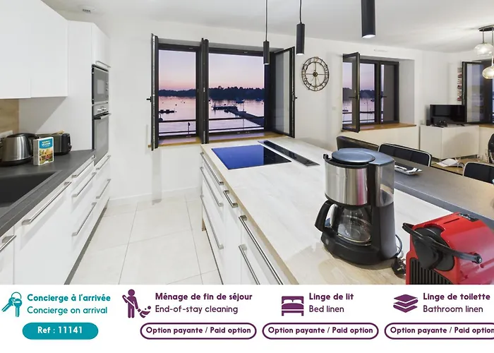 Appartement vue sur la mer à l'Ile Tudy !