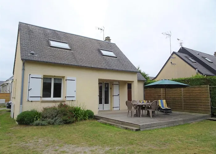 Holiday Home In Portbail Near Sandy Beach