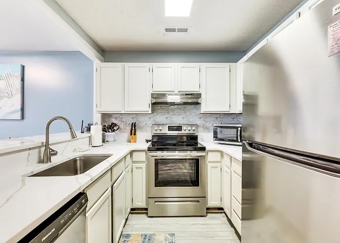 Kure Beach Condo W/ Panoramic Ocean Views!