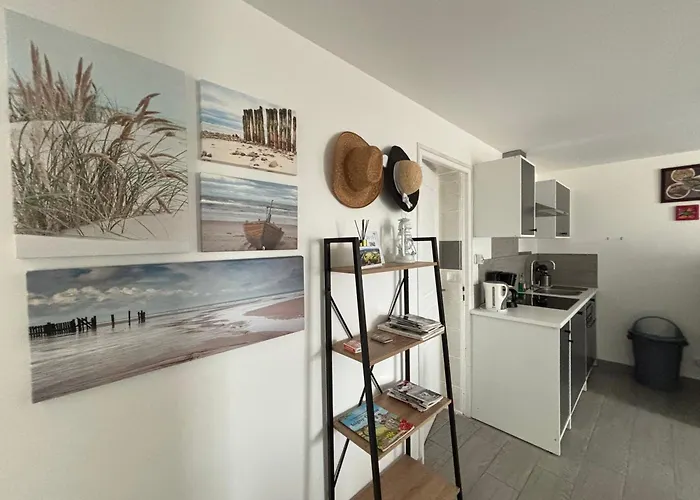 Apt duplex rénové belle terrasse aménagée près Omaha Beach et Bayeux