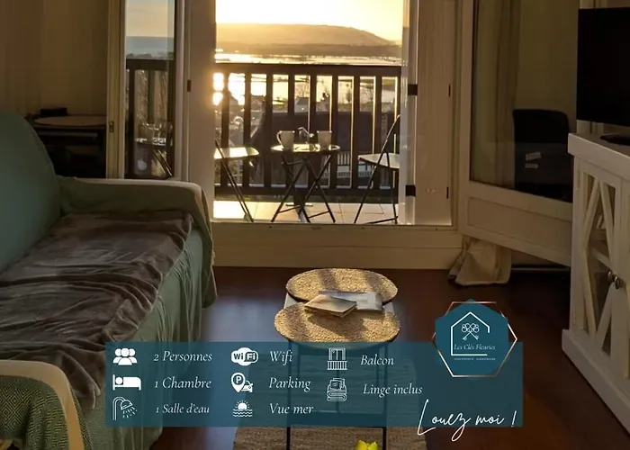 Le Panoramique, F2- vue imprenable, wifi&parking