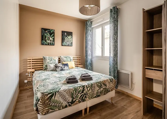 Cosy Green Clim Wifi Centre Ville 2 Pers