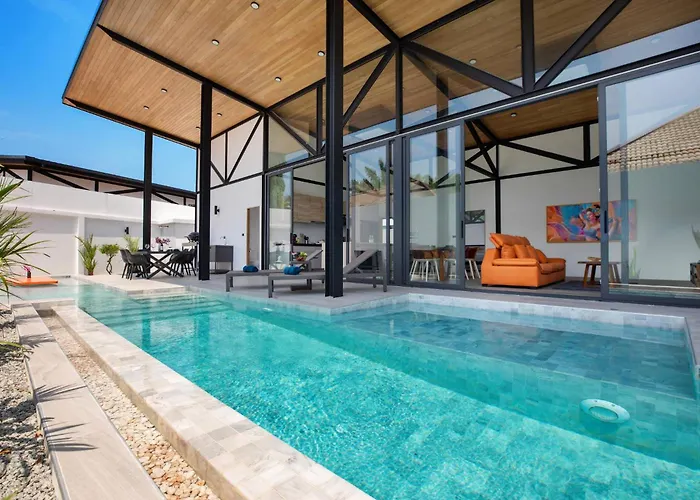 Trendy & New 19M Oxygen Pool Villa Sunset Garden 10 In Rawai