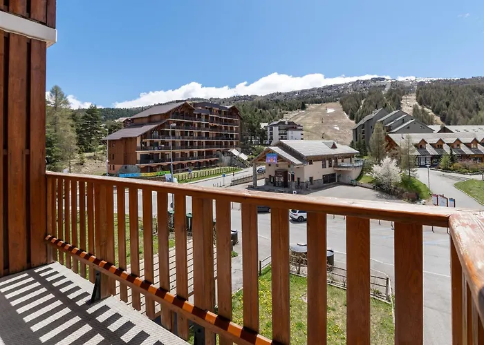 Appartement vue sur les pistes, pour 8