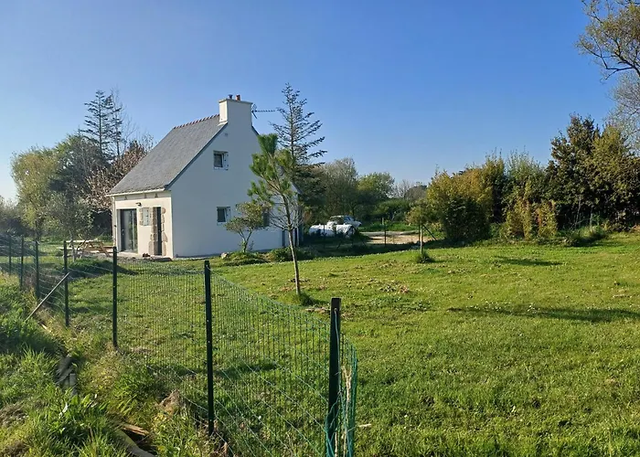 Maison de vacances 4 Pers avec jardin privatif à 1km PLAGE Lines et 300m de la mer de Gâvres - AR PIL JADUR