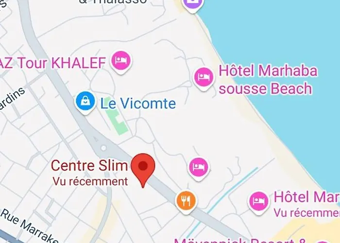 Appartement slim centre sousse