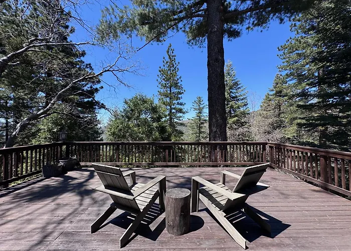 A-Frame With Carousel Fireplace