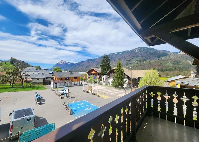 Studio cabine près télécabine Morillon avec parking - FR-1-629-74