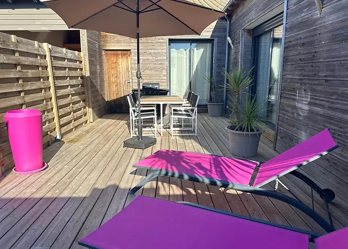 Maison de l'océan 100m des plages - piscine chauffée 2 chambres
