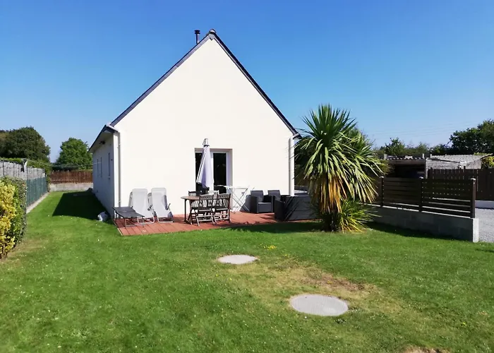 Maison récente, deux chambres, à 10 minutes en voiture des plages