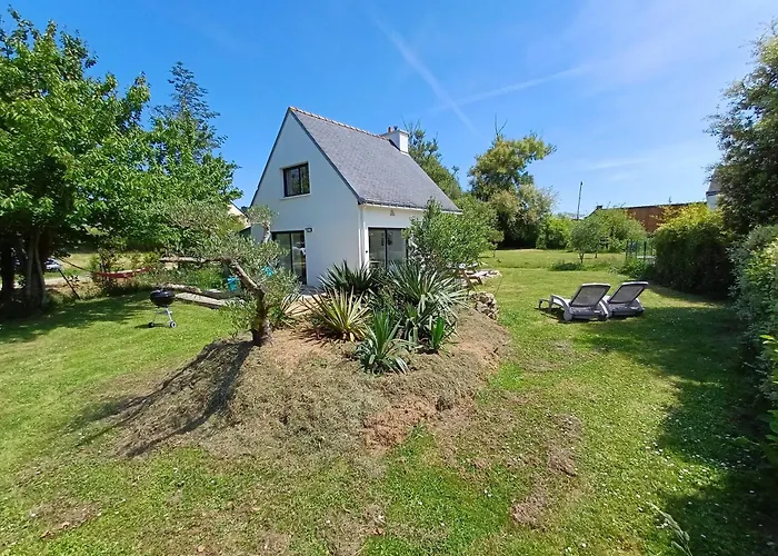 Maison de vacances 4 Pers avec jardin privatif à 1km PLAGE Lines et 300m de la mer de Gâvres - AR PIL JADUR