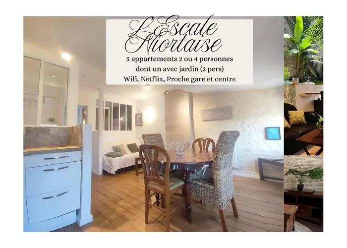 L'escale Niortaise - Centre-ville - 10mn Gare - WIFI - Netflix