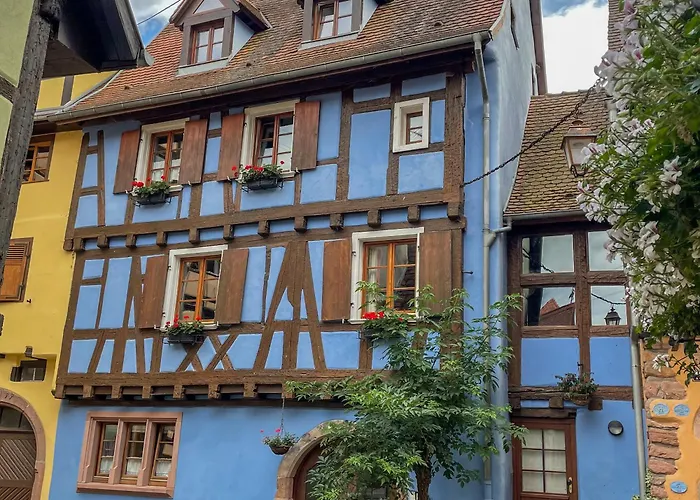 La Maison Bleue - Historic House In The Heart Of Riquewihr