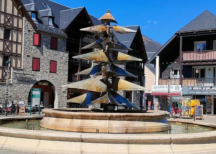 T2 familial 4-5 pers, 2 chambres, bord de la neste, parking privé gratuit