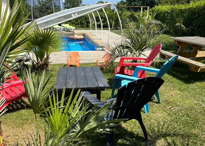 Gite de kernaet avec piscine