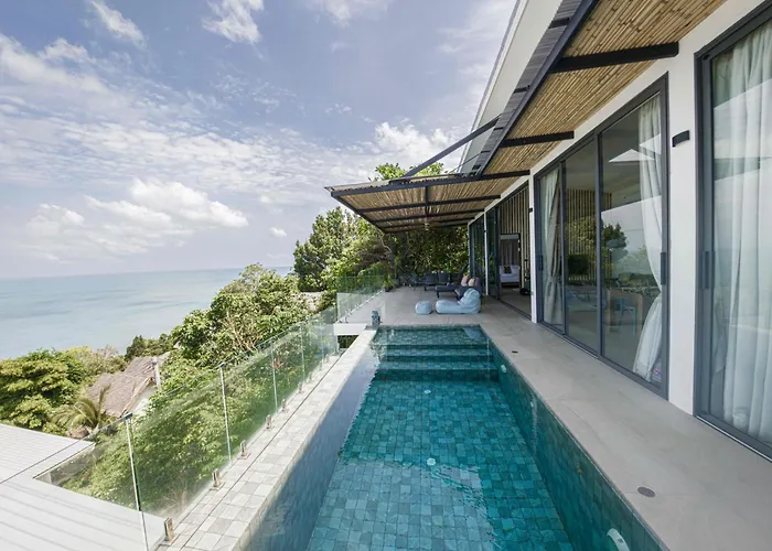 Panoramic Sea View Villa 3Br Paradise In Haad Yao