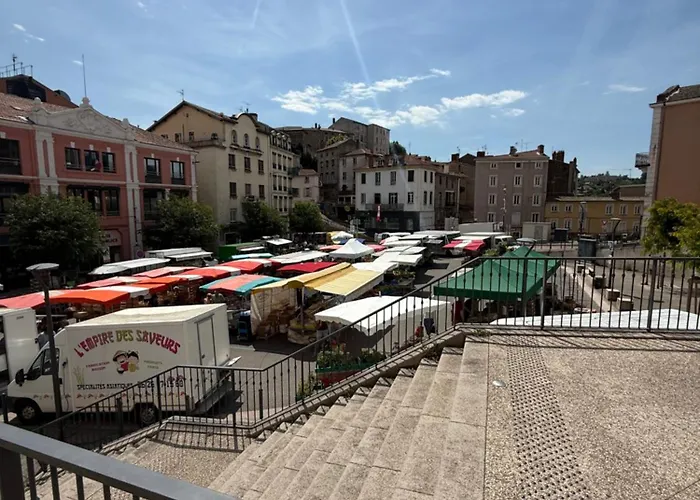 T2 lumineux et tout équipé centre Annonay
