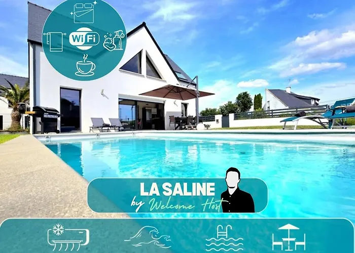 La Saline, Villa avec piscine à 450m des Plages