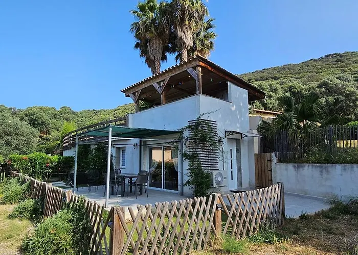 Mini villa T2 climatisée, vue mer, cosy&moderne