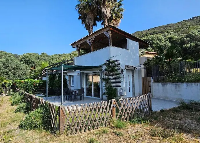 Mini villa T2 climatisée, vue mer, cosy&moderne