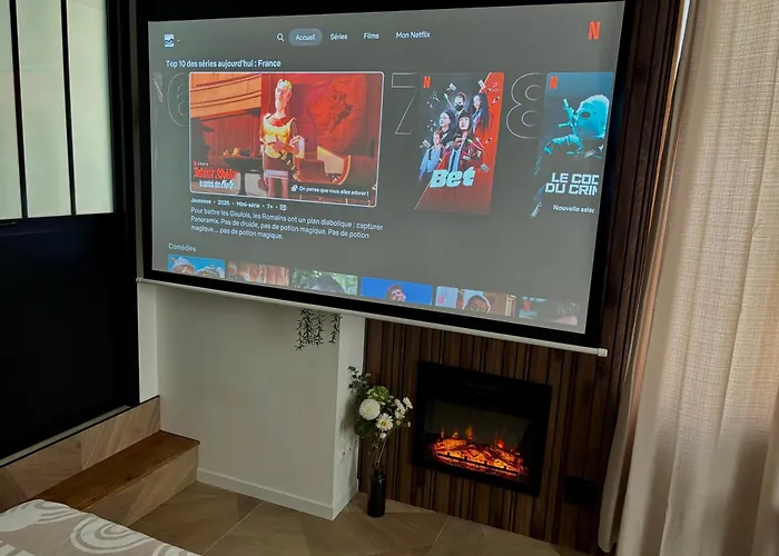 Studio ciné au cœur de Compiègne
