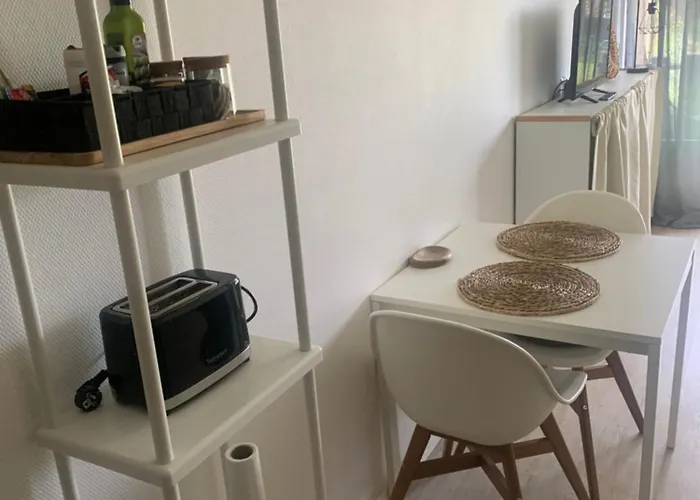 Studio touristes curistes , jardin terrasse