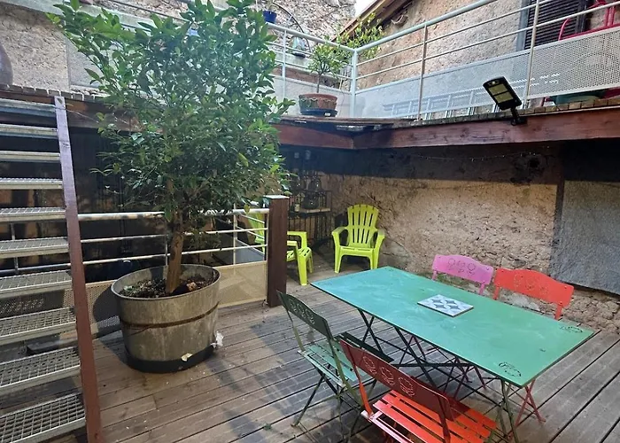 Maison chaleureuse atypique