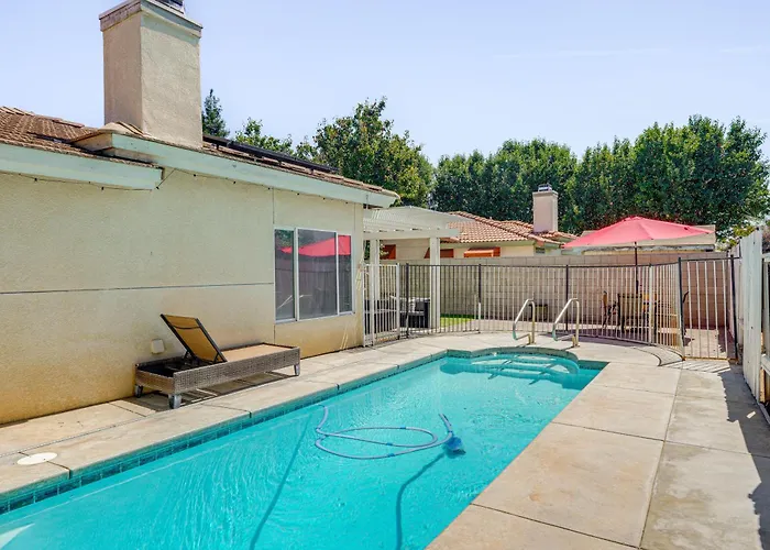 Private Pool & Patio: Pet-Friendly Bakersfield Gem