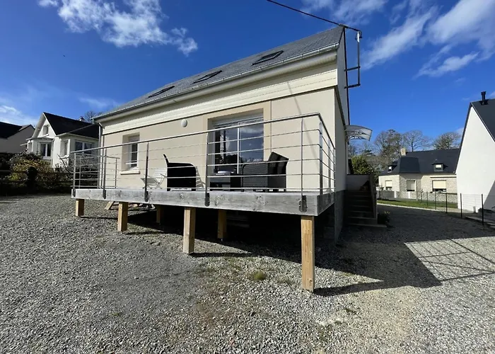 Maison rénovée proche mer 7 pers., jardin, wifi et ping-pong, 3 chambres, 2 salles d'eau - FR-1-361-426