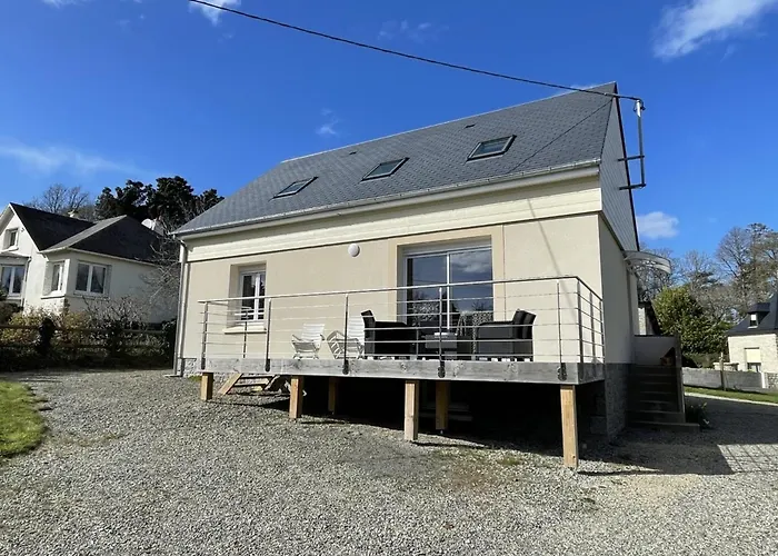 Maison rénovée proche mer 7 pers., jardin, wifi et ping-pong, 3 chambres, 2 salles d'eau - FR-1-361-426