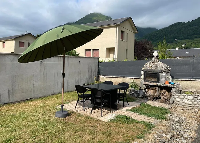 Appartement Cocoon avec jardin et vue montagne