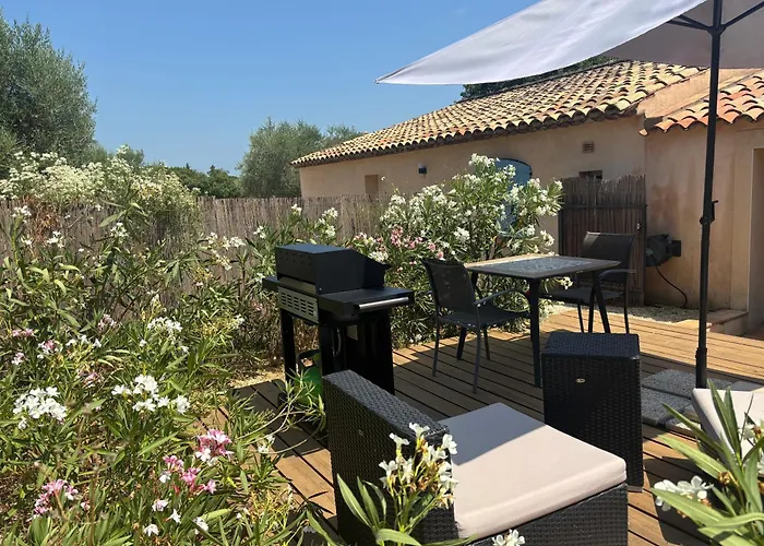 Studio 2 personnes - climatisé, terrasse, parking