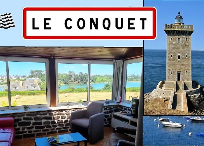 Maison vue mer, 2 chambres au Conquet