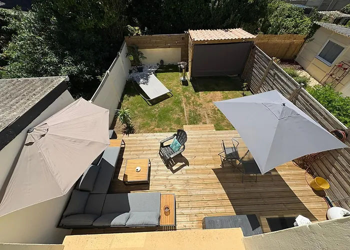Maison de ville avec jardin clos 4 Pers