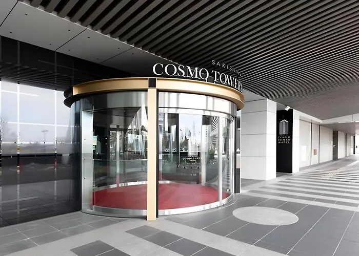 Beach hotel: Sakishima Cosmo Tower Hotel