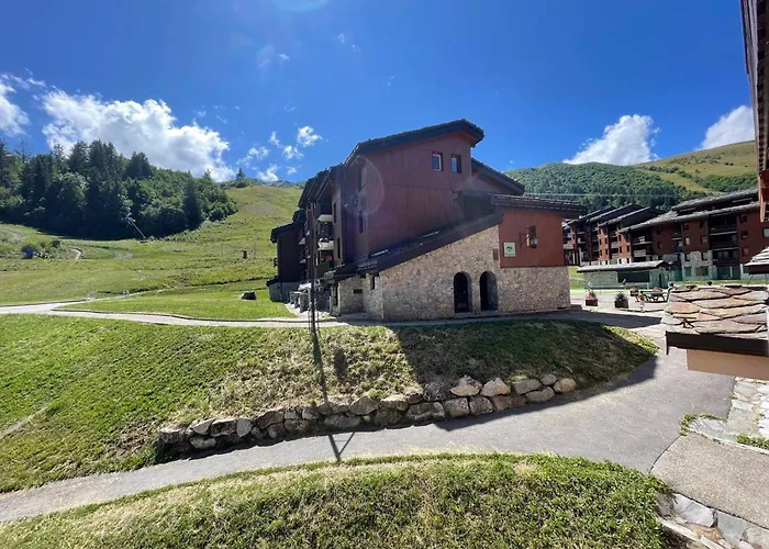 Studio ski-in/ski-out, balcon sud, cuisine équipée, 4 pers, animaux ok - FR-1-356-274