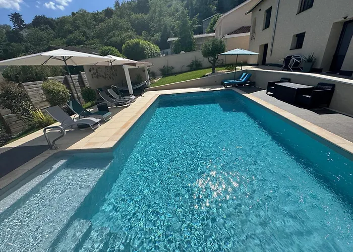 Ô'Bon'Endroit - Piscine, Calme, 20 min Lyon