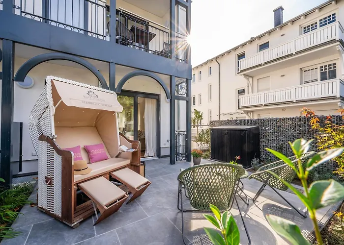 Haustierfreundliches Hotel: Villa Chloe Binz - App 1 Am Kurpark, Binz Exquisit