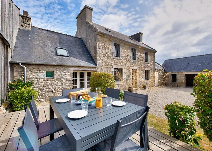 Gîte de vacances pour 6 avec jardin - 800 m plage