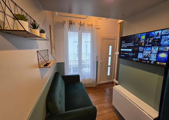 2G- Studio tout équipé avec cuisine proche Paris