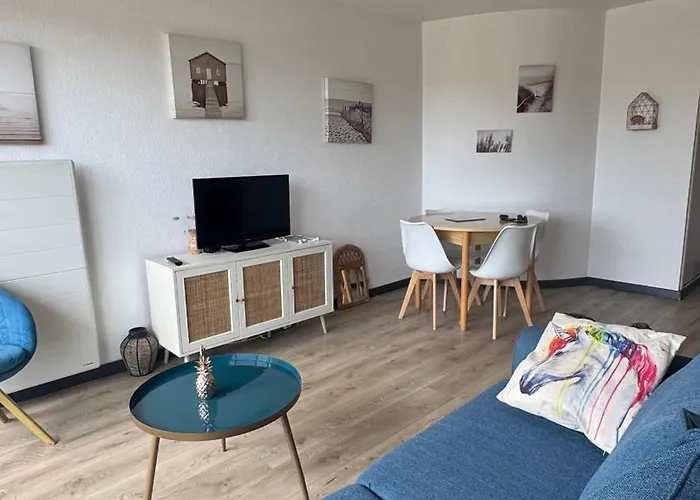 Beau Front de mer cosy accès direct plage St aubin sur mer
