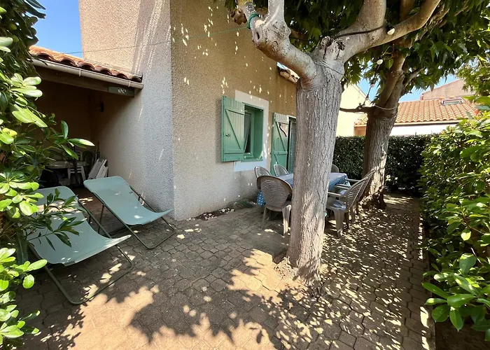 300M De La Plage, Adorable Maison Sud 2 Chambres 5 Couchages Terrasse Ombragee Parking Lrhp14