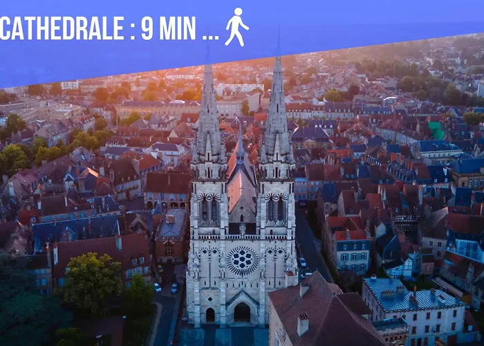 Escapade à Moulins, Studio spacieux au calme, central&parking gratuit